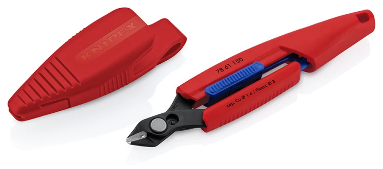 Szczypce Slim Knips do precyzyjnych prac mechanicznych w kaburze Knipex 78 61 150 V01 - 3