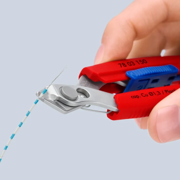 Szczypce Slim Knips do precyzyjnych prac mechanicznych Knipex 78 03 150 - 3