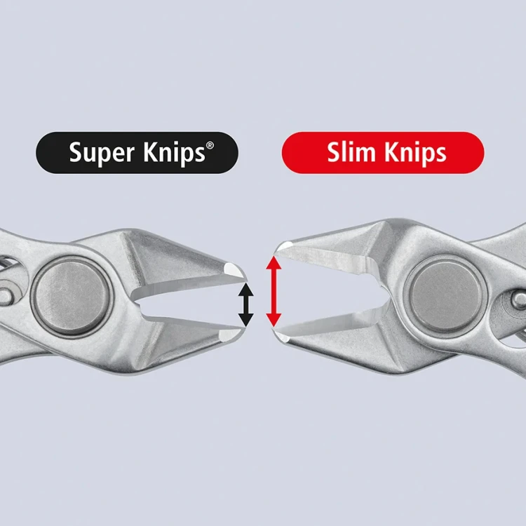 Szczypce Slim Knips do precyzyjnych prac mechanicznych Knipex 78 03 150 - 4