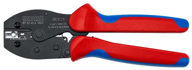 Szczypce do zagniatania złączy MC4 i MC4 EVO 2 Knipex - 1