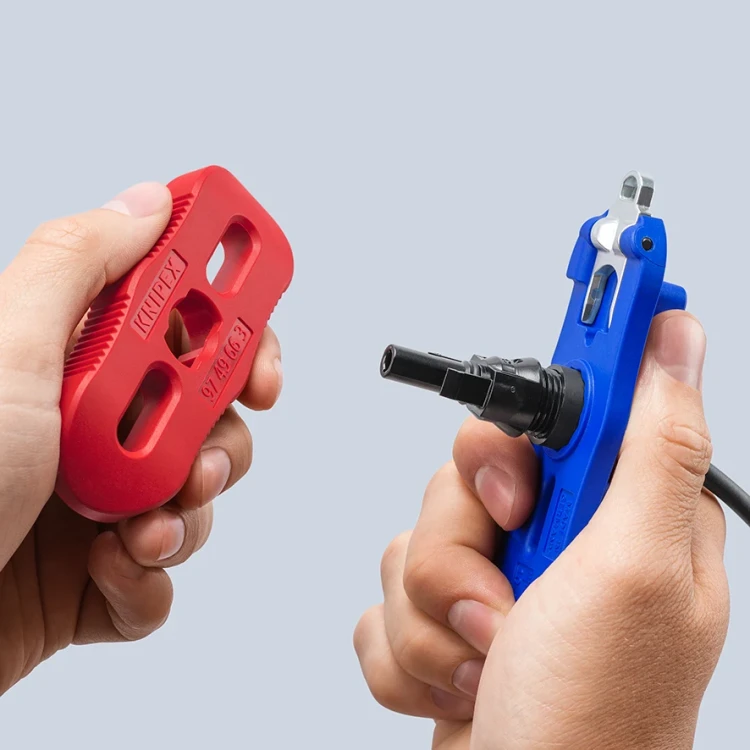 Zestaw narzędzi montażowych, do złączy fotowoltaicznych MC4/MC4 EVO 2 Knipex 97 49 66 3 - 3