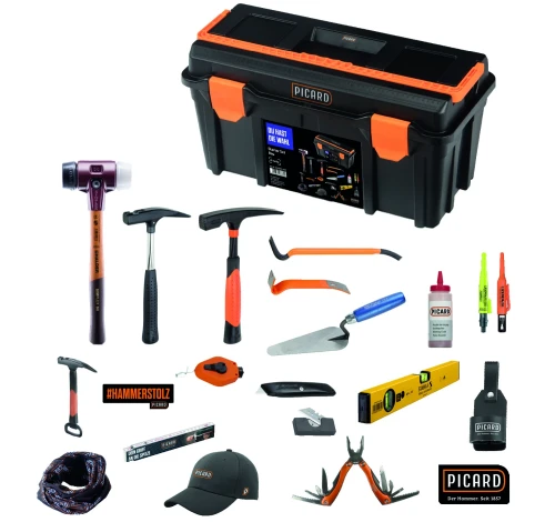 Zestaw startowy dla murarza w skrzynce plastikowej Picard 0070021-030