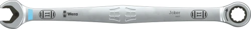 Klucz płasko-oczkowy z grzechotką 6007 Joker SB, długi, 11 x 220 mm Wera  - 1