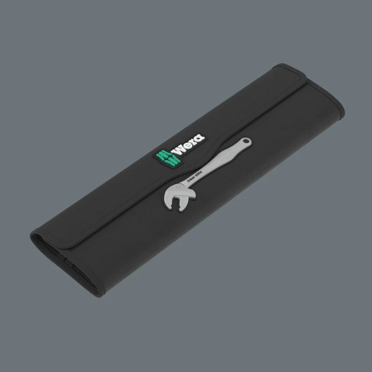 Zestaw samonastawnych kluczy płaskich 6004 Joker 2 Set 1, 2 części Wera - wytrzymałe składane etui tekstylne