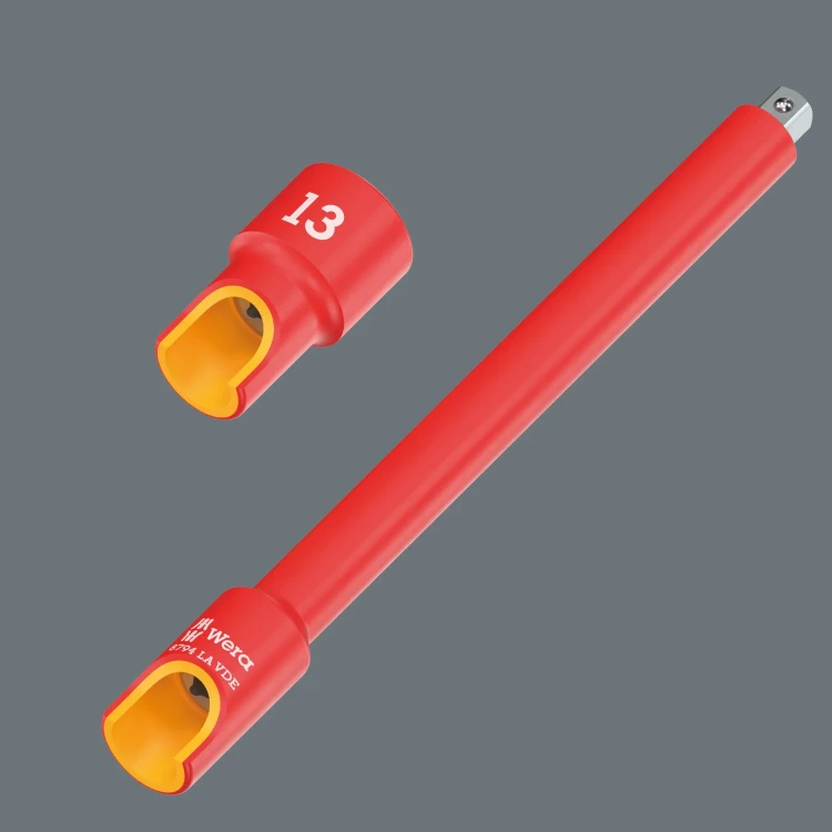 Przedłużka Zyklop VDE 8794 LA, izolowana, w wykonaniu długim, 1/4", 1/4" x 150 mm Wera - 2