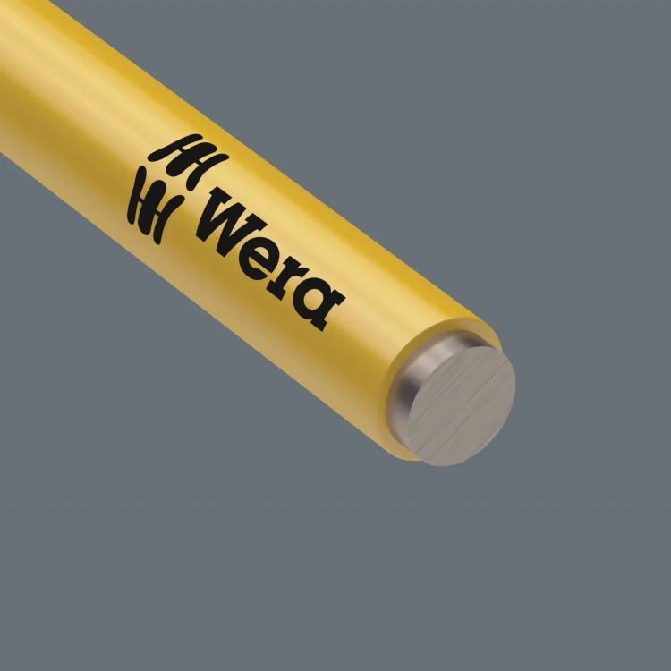 Zestaw kluczy trzpieniowych; metrycznych; ze stali nierdzewnej; z funkcją przytrzymywania 3950/9 Hex-Plus Multicolour HF Stainless 1; 9 części Wera - Klucze trzpieniowe z kolorową osłonką z tworzywa sztucznego