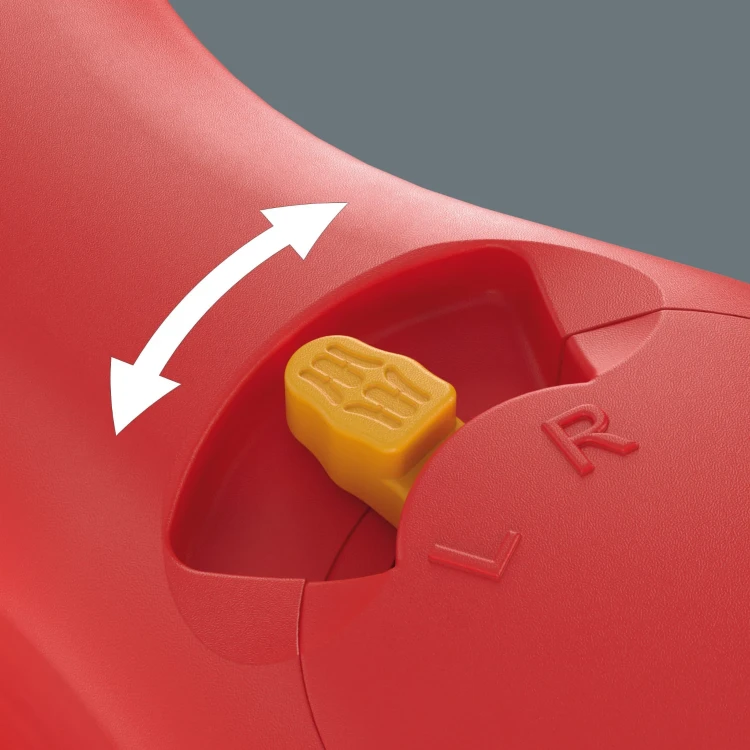 Adapter z rękojeścią poprzeczną 410 i VDE B RA izolowany VDE z funkcja grzechotki do kluczy nasadowych 3/8"; 3/8" x 130 mm Wera - Przełączanie kierunku pracy w prawo i w lewo