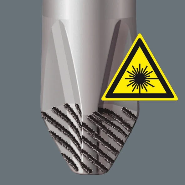 Wkładka piankowa 9710 z wkrętakami; Set 1; 18 części Wera - Lasertip