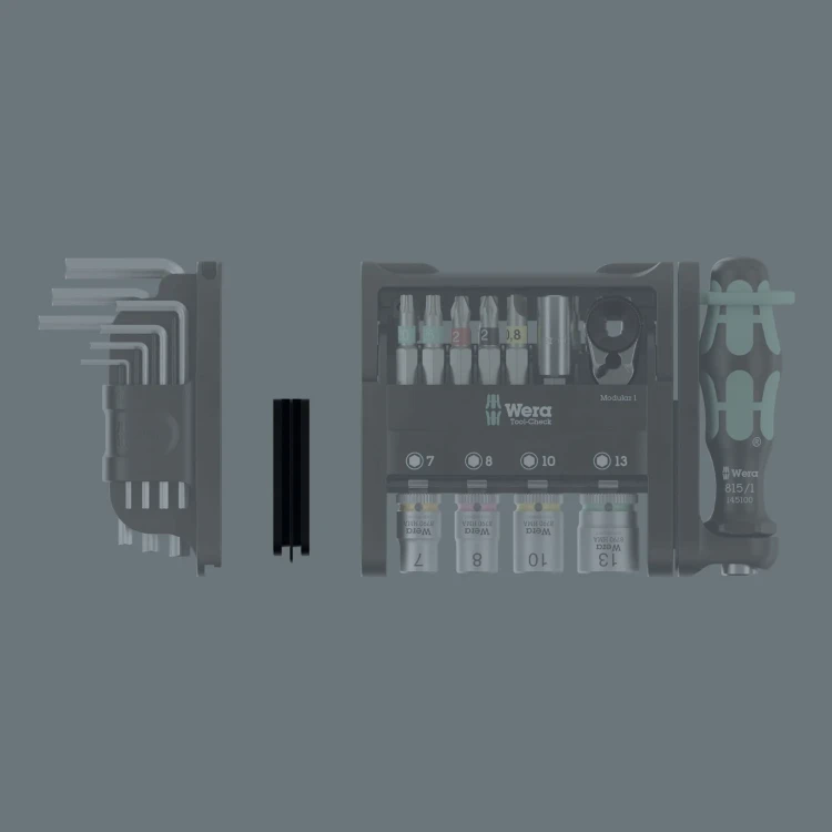 Adapter 9549 do systemu Tool-Check Modular; 10.5 x 47 x 16.5 mm Wera- 2