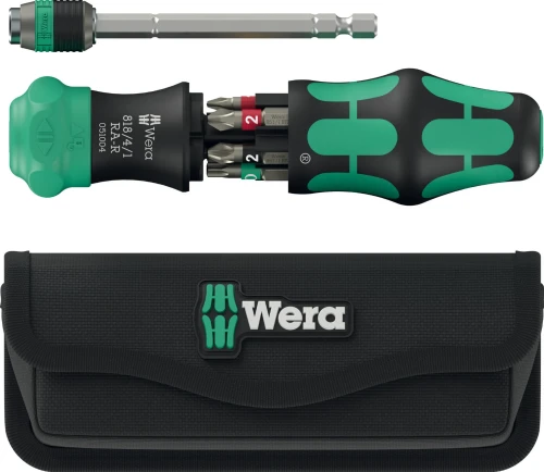Wkrętak Kraftform Kompakt 20 RA-R z etui; 6 części Wera