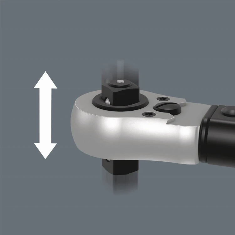 Klucz dynamometryczny Click-Torque Lock C 3 R/L; nastawny 40-200 Nm; 1/2" x 40-200 Nm Wera - Do dokręcania w prawo i w lewo
