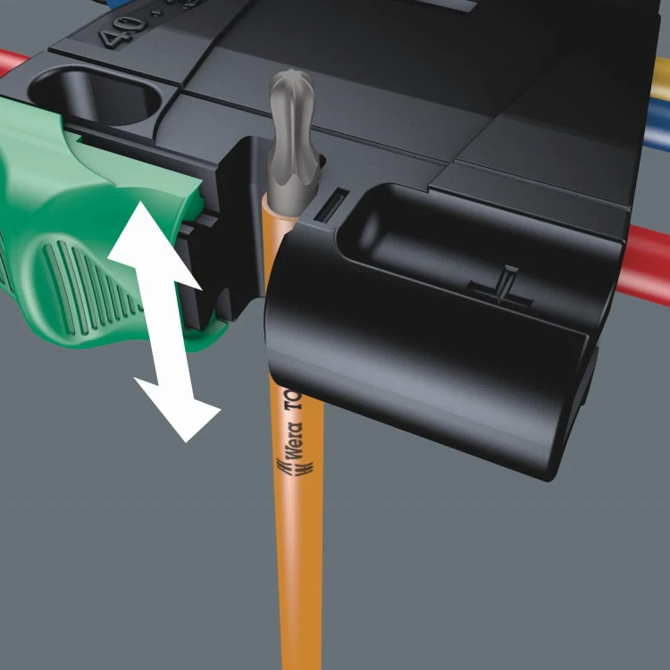 Zestaw kluczy trzpieniowych TORX® BO Multicolour 967/9 TX BO ; BlackLaser z magnetyzerem; 9 części Wera - Rozmagnesowanie