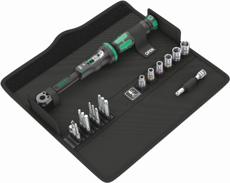 Zestaw narzędzi Click-Torque A 6 Set 1; 2;5-25 Nm; 20 części Wera - 1