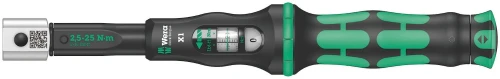 Klucz dynamometryczny Click-Torque X 1 do narzędzi wtykowych; 2;5-25 Nm; 9x12 x 2.5-25 Nm Wera