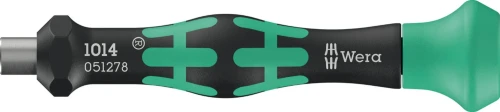 Rękojeść z uchwytem do bitów Kraftform Micro 1014; 4 x 80 mm Wera