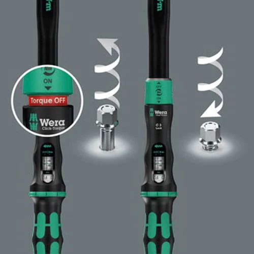 Zestaw narzędzi do wymiany kół samochodowych Click-Torque Lock C 3 Set 1 Wera - kontrolowane dokręcanie i odkręcanie