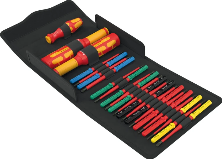 Zestaw narzędzi do szaf sterowniczych Kraftform Kompakt VDE Safe-Torque Speed Set 1; 23 części Wera