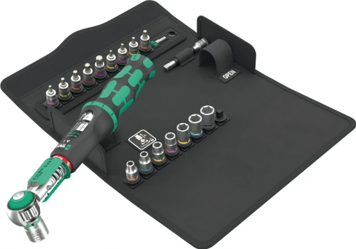 Zestaw narzędzi Safe-Torque A 1 SHK Set 1; z zabierakiem czworokątnym 1/4"; 2-12 Nm; 20 części Wera - 1