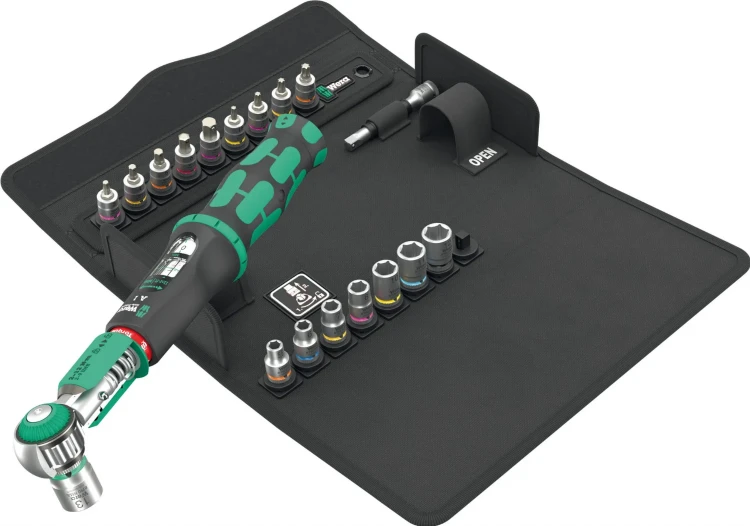 Zestaw narzędzi Safe-Torque A 1 SHK Set 1; z zabierakiem czworokątnym 1/4"; 2-12 Nm; 20 części Wera - 1