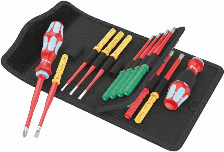 Kraftform Kompakt VDE Stainless 17 extra slim 1 Tool Finder; 17 części Wera - 1