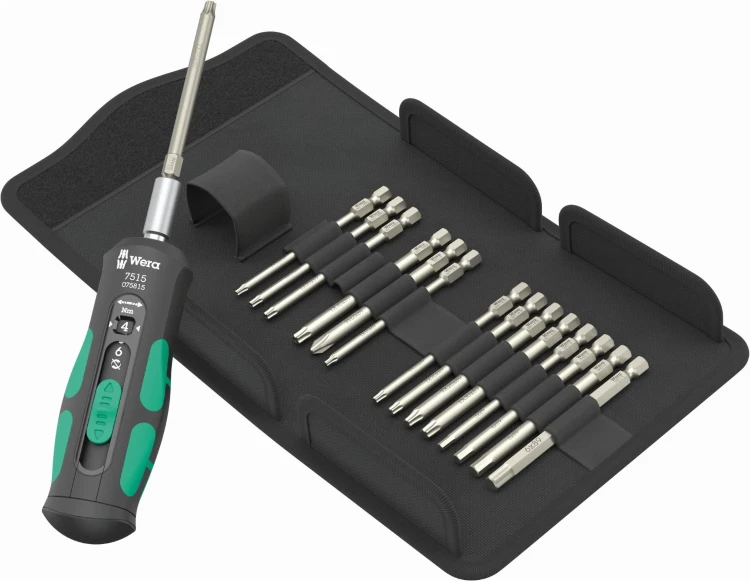 Wkrętak dynamometryczny Kraftform Safe-Torque Speed Universal 1 7515/16; 16 części Wera - 1