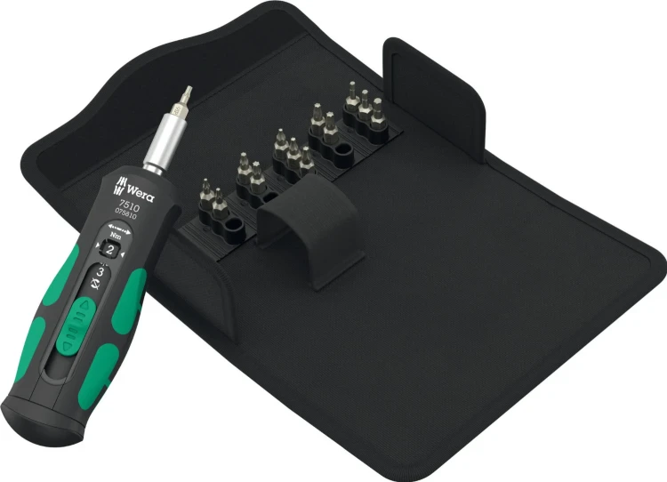 Zestaw narzędzi Safe-Torque Speed 7510/14 do płytek wymiennych z węglika spiekanego; 14 części Wera - 1