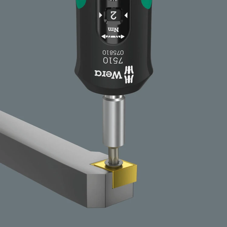 Zestaw narzędzi Safe-Torque Speed 7510/14 do płytek wymiennych z węglika spiekanego; 14 części Wera - Do przykręcania płytek wymiennych