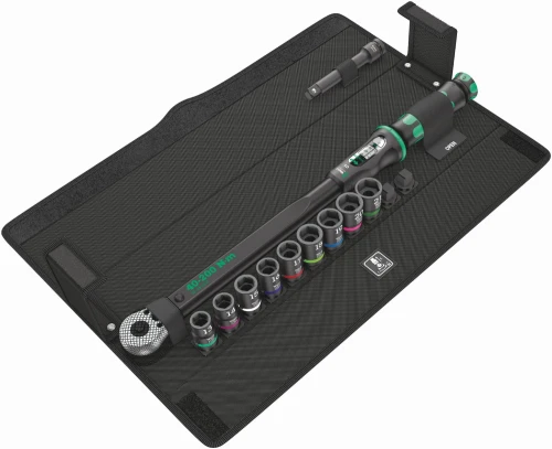 Klucz dynamometryczny Click-Torque C 3 Set 2 do wykonywania połączeń śrubowych w betonie; 40-200 Nm; 11 części Wera - 1