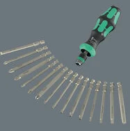 Zestaw końcówek wkrętakowych Kraftform Kompakt 60 RA-R Wera - 2