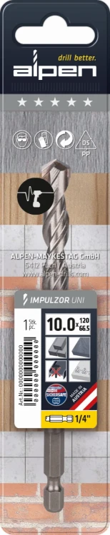 Wiertło uniwersalne IMPULZOR UNI Alpen