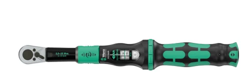Klucz dynamometryczny Click-Torque Lock A 6, nastawny z grzechotką Wera