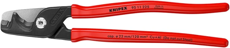 Nożyce do cięcia kabli i przewodów, PCW StepCut® XL Knipex 95 11 225 - 1