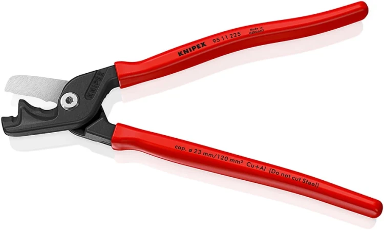 Nożyce do cięcia kabli i przewodów, PCW StepCut® XL Knipex 95 11 225 - 3