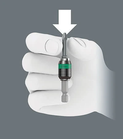 Uchwyt magnetyczny szybkomocujący do bitów (grotów i końcówek) 1/4" Rapidaptor® Wera 889/4/1 K - 3