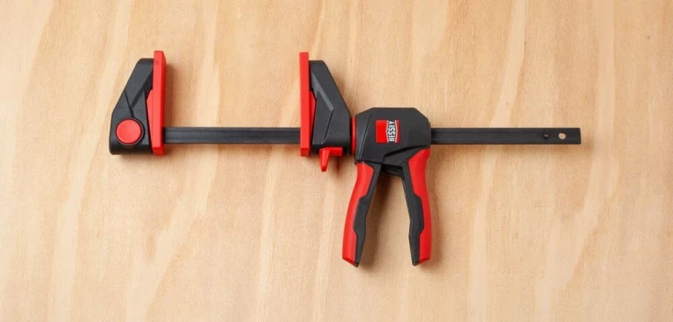Zestaw 2 ścisków (zacisków) jednoręcznych szybkomocujących z uchwytem obrotowym 110/40 mm Bessey EZ360S-11SET -4