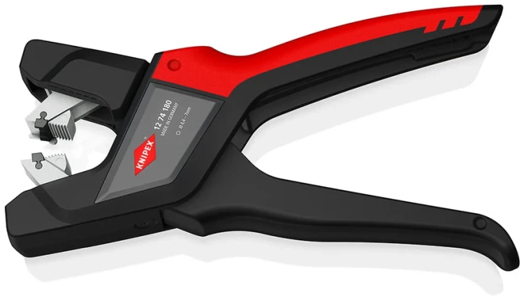 Ściągacz izolacji od 4,4 do 7,5 mm samonastawny 175 mm Knipex 12 74 180 - 2