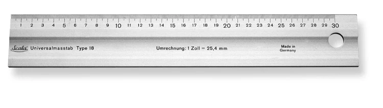 Liniał aluminiowy Scala 418