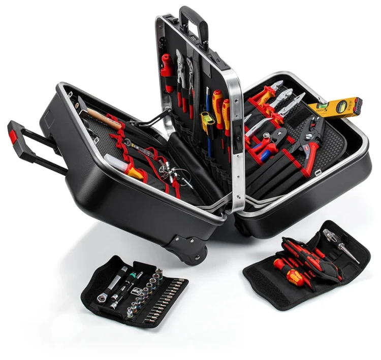 Walizka narzędziowa dla elektryka BIG Twin Move 63 - części 00 21 41 Knipex - 4