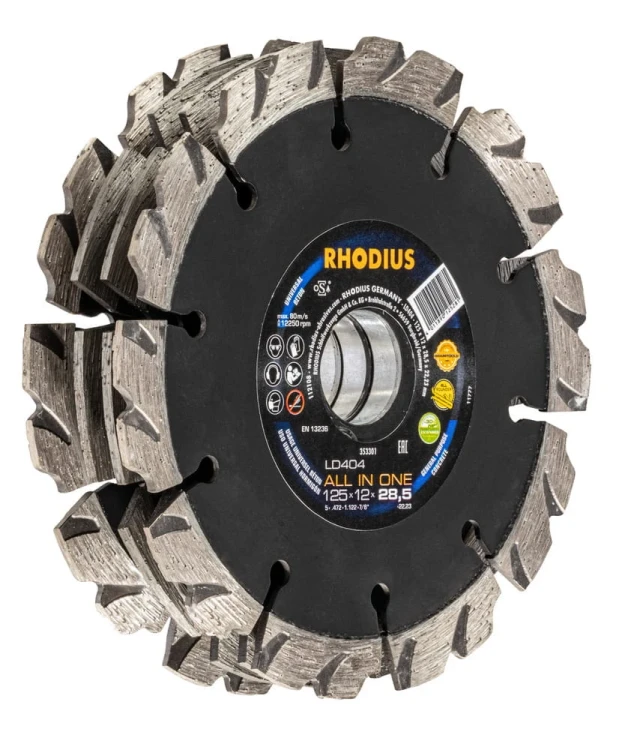 Tarcza diamentowa do bruzdownicy Rhodius LD404 ALL IN ONE - 2