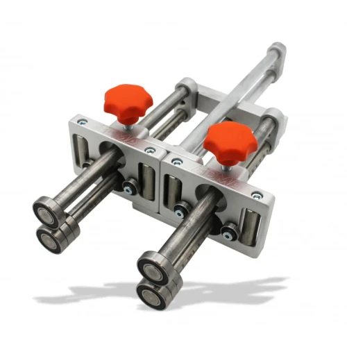 Bender do blachy podwójny 200 mm z czterema rolkami Edma - 1