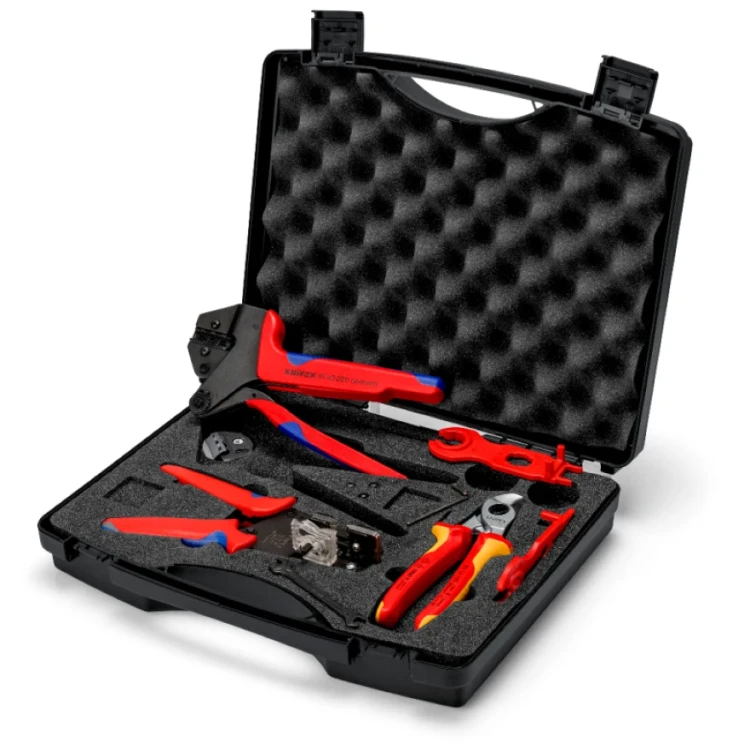 Walizka narzędziowa do fotowoltaiki Knipex 97 91 04 V02 - wyposażenie walizki