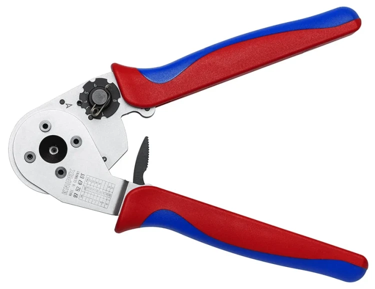 Szczypce do zagniatania 4 ­punktowego do złączy DEUTSCH Knipex 1/7 97 52 67 DT - 6