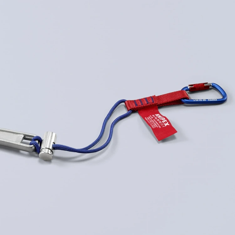 Paski mocujące z karabińczykiem Knipex 00 50 13 T BK