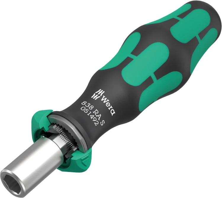 Rękojeść Kraftform Kompakt z funkcją grzechotki 1/4" 838 RA Wera - 2