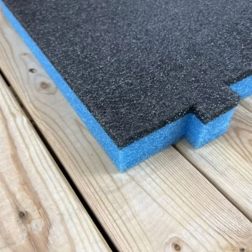 Pianka do walizki narzędziowej Milwaukee HD (Heavy Duty) LeanFoam - niebieska pianka