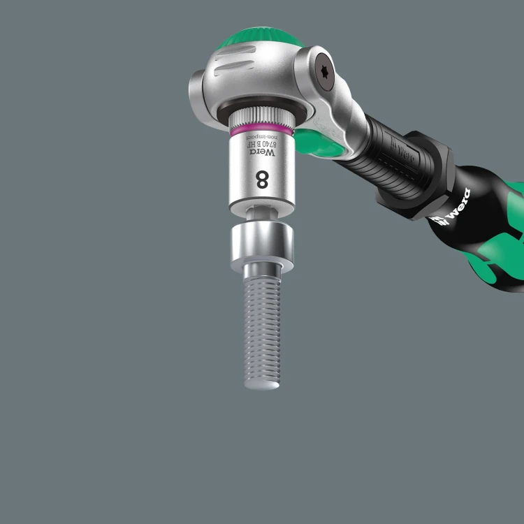 Zestaw kluczy nasadowych z grzechotką Zyklop Speed 3/8" 8100 SB All-in, 35 część Wera - 18