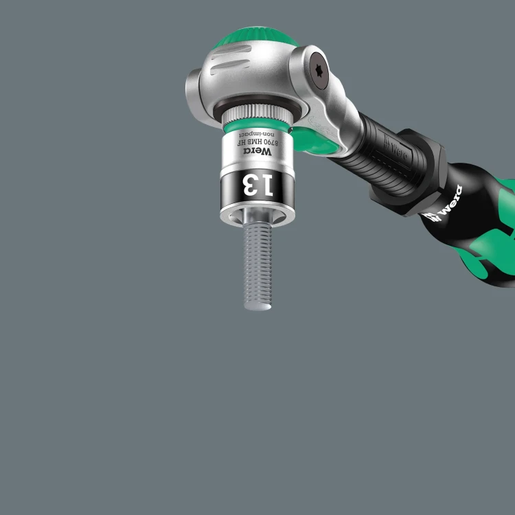 Zestaw kluczy nasadowych z grzechotką Zyklop Speed 3/8" 8100 SB All-in, 35 część Wera - 19