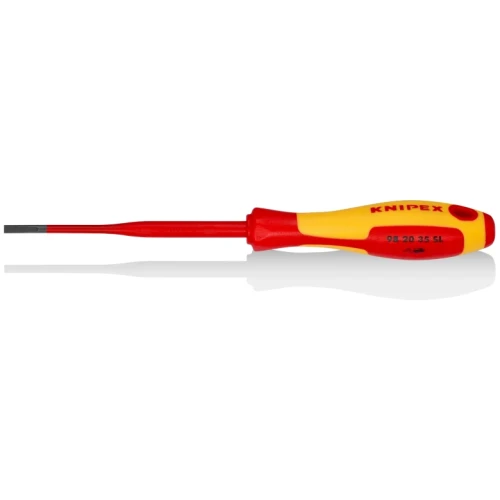 Wkrętak (Slim) do śrub z rowkiem 98 20 35 SL Knipex