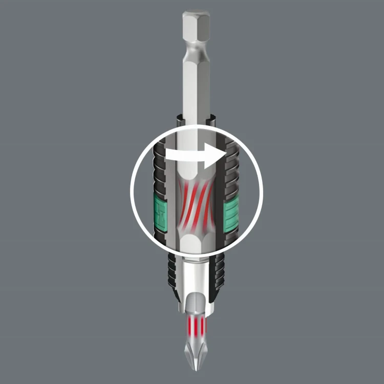 Bit (grot) do wkrętów z gniazdem TORX® 867/1 BTZ Wera - 2