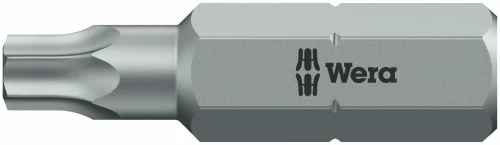 Bit (grot) do wkrętów TORX PLUS® IPR z trzpieniem zabezpieczającym 867/1 Wera  - 1